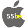 Aplicativo 55be para iOS