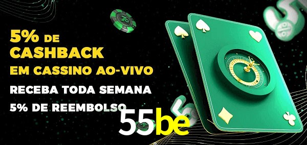 Promoções do cassino ao Vivo 55be
